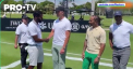Britanicul Lewis Hamilton a schimbat volanul monopostului de Formula 1 pe o crosa de golf - VIDEO