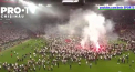 A fost nebunie mare la Frankfurt, dupa ce echipa germana a acces in finala Ligii Europei - VIDEO