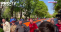 De Ziua Victoriei au fost organizate ceremonii si in cele cateva localitati ucrainene ocupate de armata rusa. Acestia au defilat pe bulevardele unde nu demult aveau loc bombardamente si schimburi de focuri - VIDEO
