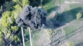 Un tanc rusesc calca pe doua mine: suflul exploziei il ridica in aer. Cum se antreneaza ucrainenii sa distruga vehiculele rusesti - VIDEO