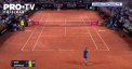 Tenismenul Rafael Nadal a fost eliminat de pe tabloul principal al turneului de la Roma - VIDEO