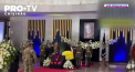 Imbracati in negru Volodomir si Olena Zelenski si-au facut apariti impreuna la funeraliil primului presedinte al Ucrainei Leonid Kravciuk - VIDEO