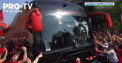 Zlatan Ibrahimovic a spart parbrizul autobuzului cu care se deplasau fotbalistii clubului AC Milan - VIDEO