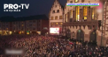 Fanii clubului Eintracht Frankfurt i-au intampinat spectaculos pe favoritii lor - VIDEO