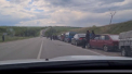 Rusii blocheaza de 4 zile un convoi de peste 1.000 de masini cu civili ucraineni care incearca sa fuga in Zaporojie