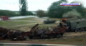 Vehicule militare carbonizate care apartin armatei ruse peste tot. Orasele si satele din regiunea Herson, aflate sub ocupatie ruseasca inca din primele zile de razboi, au fost complet izolate - VIDEO