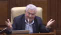 A vorbit despre furtul miliardului, iar deputatii au ras. Voronin: „Daca o sa intindem asa mai departe, o sa fim noi datori celor care au furat” - VIDEO