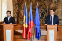 Integrarea Republicii Moldova in UE - discutata la intalnirea dintre Nicu Popescu si omologul sau ceh, Jan Lipavsky - FOTO/VIDEO