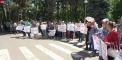PCRM si partidul SOR si-au adus sustinatorii pentru a protesta in fata Executivului: „Jos Guvernul” - VIDEO