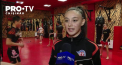 Singura printre zeci de baieti. Este vorba despre luptatoarea Diana Ceban, care se antreneaza din 2015 la un club de kickboxing din Chisinau - VIDEO