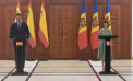 Maia Sandu, intrevedere cu presedintele Guvernului Regatului Spaniei, Pedro Sanchez: „Multumim pentru cei doua mii de refugiati relocati din Moldova si cele 30 de tone de ajutoare umanitare” - VIDEO