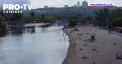 Dupa retragerea trupelor ruse din Bucea si Irpini localnicii au revenit la vietile pe care le aveau inaintea invaziei. Acestia au iesit la plaja si s-au bucurat de temperaturile mari - VIDEO