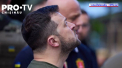 Zelenski, a ajuns la Odesa, dupa ce a vizitat orasul Nikolaev - VIDEO