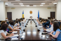 Prim-ministrul, la discutii cu studentii Universitatii de Stat. Ce le-a spus Gavrilita tinerilor - FOTO
