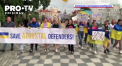 Ucrainenii au organizat mitinguri in zeci de orase din intreaga lume. Sute de oameni au cerut in mod pasnic eliberarea eroilor de lupta ai Regimentului Azov, capturati de rusi - VIDEO 