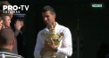 Tenismenul sarb Novak Djokovic si-a aparat trofeul de la Wimbledon - VIDEO