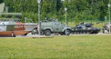 Rusia isi face propria sa expozitie cu tehnica militara capturata de la ucraineni. Langa Moscova, rusii au adus inclusiv barci din Marea Azov - VIDEO