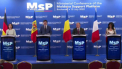 Declaratiile oficialilor, dupa a doua editie a conferintei ministeriale „Platforma de sprijin a Republicii Moldova”, la Bucuresti - VIDEO