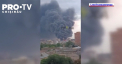 Rusii amplifica bombardarea oraselor ucrainene. 2 rachete au cazut peste un depozit din Odesa, iar a treia a fost doborata - VIDEO