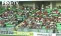 A fost galagie mare aseara in tribunele stadionului “Zimbru”. Peste cinci mii de fani au venit sa-si sustina echipa favorita la meciul dintre Petrocub si Laci - VIDEO