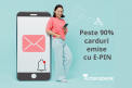 #CuPoftaDeDigitalizare. Serviciul E-PIN, preferat de peste 90 la suta dintre clientii Victoriabank