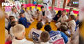Moldoveanul Denis Vieru le-a oferit o lectie de judo tinerilor sportivi ucraineni, care s-au refugiat in Romania - VIDEO