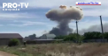 O persoana a murit iar 9 au fost ranite in urma seriei de explozii de ieri de la baza aeriana ruseasca din vestul peninsulei Crimeea - VIDEO