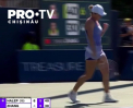 Romanca Simona Halep a obtinut victorie in turul secund al competitiei de la Toronto si a acces in optimile de finala - VIDEO
