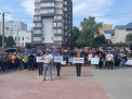 Protest in fata Judecatoriei Ciocana, acolo unde magistratii urmeaza sa decida daca o elibereaza sau ii prelungesc arestul Marinei Tauber - FOTO/VIDEO