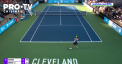 Tenismena Irina Begu a fost eliminata in optimile de finala ale turneului de la Cleveland - VIDEO