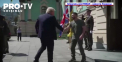 Premierul Boris Johnson a venit intr-o noua vizita surpriza la Kiev, pentru a marca Ziua Independentei - VIDEO