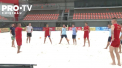 La o luna dupa ce au triumfat in esalonul secund al campionatului european, jucatorii din nationala de fotbal pe plaja a Moldovei au in fata o noua provocare. De aceasta data, tricolorii vor lupta pentru calificarea la Jocurile Mondiale - VIDEO