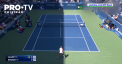 Tenismena Simona Halep a fost eliminata surprinzator chiar din primul tur de la US Open - VIDEO