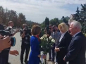 Chiar daca nu au avut o intrevedere planificata, presedintele tarii si bascanul Gagauziei s-au intalnit, la Comrat. Vlah: „Imi pare rau ca nu am fost invitata...”  - FOTO/VIDEO