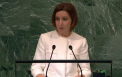 Discursul presedintelui Republicii Moldova, Maia Sandu, la dezbaterile generale din cadrul Sesiunii a 77-a a Adunarii Generale a ONU - VIDEO