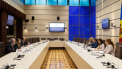 Securitatea informationala, dar si modificarile la Codul serviciilor media audiovizuale - discutate de Igor Grosu si expertii Comisiei de la Venetia - FOTO 