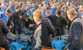 Altercatii la protestul organizat de partidul SOR. Protestatarii au incercat sa instaleze corturi in fata Presedintiei, insa politia nu i-a lasat - VIDEO 
