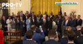 Presedintele Statelor Unite a primit la Casa Alba jucatorii formatiei Atlanta Braves, care au castigat in sezonul trecut liga majora de baseball - VIDEO