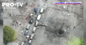 Un convoi umanitar a fost atacat la iesirea din orasul Zaporojie. 25 de persoane au fost ucise, iar 28 au fost ranite - VIDEO