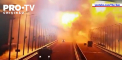 Cauzele exploziei asupra podului Kerci. Primele ipoteze luate in calcul - VIDEO