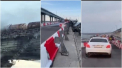 Din patru benzi a ramas doar una. Cum arata podul Kerci dupa ce a fost redeschisa circulatia - VIDEO
