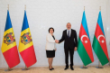 Natalia Gavrilita a ajuns la Baku. Prim-ministrul s-a intalnit cu presedintele Republicii Azerbaidjan, Iham Alijev. Despre ce au discutat cei doi oficiali - FOTO 