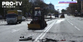 Kievul incearca sa-si revina dupa atacurile masive. Strazile sunt curatate, iar drumurile si cladirile au inceput sa fie reparate - VIDEO