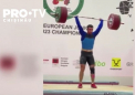 Halterofilul Marin Robu a devenit campion european printre tineret - VIDEO
