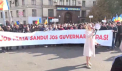 Partidul SOR si-a adus sustinatorii in centrul capitalei a sasea duminica la rand pentru a protesta. Aflata sub control judiciar, Marina Tauber - prezenta si ea - VIDEO