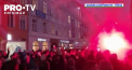 Fanii gruparii Feyenoord si-au pierdut cumpatul, dupa infrangerea suferita de clubul olandez in meciul cu Sturm Graz - VIDEO
