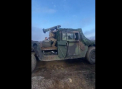  Lovitura 100% americana a armatei ucrainene: Un blindat rusesc e distrus cu un Javelin de la bordul unui Humvee - VIDEO