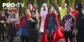 Vrajitoare, clovni si tot felul de monstri. Acestia au fost participantii unei curse inedite de alergare, care in cadrul evenimentului sportiv s-au deghizat in costume de Halloween - VIDEO