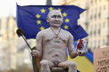 Protest de amploare in Cehia in sprijinul Ucrainei, la doua zile dupa o manifestatie anti-UE si anti-NATO. Ce mesaj le-a transmis Olena Zelenska cehilor