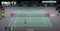 Novak Djokovic a acces in optimile de finala ale Masters-ului de la Paris - VIDEO